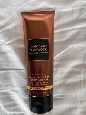 NWT Bath & Body Works Mahogany Teakwood Ultimate Hydration Body Cream